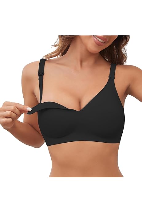 Sports Bra Best Nursing Bras On Amazon COLOMI Maternity