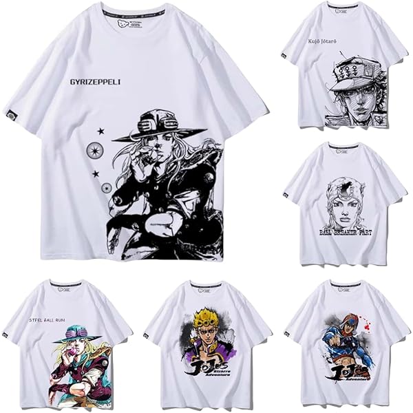 Amazon.co.jp: Mサイズ Tシャツ Part7 スティール・ボール・ラン 荒木