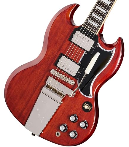 Amazon | Epiphone/Inspired by Gibson SG Standard 60s Dark Wine Red