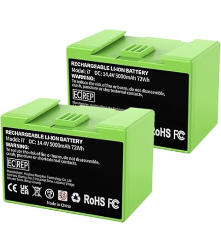 Amazon.co.jp: 14.4V 3200mAh I7 交換用バッテリー IRobot ルンバ E