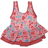 盛夏SWIMMING WEAR(スイミングウエア) 2WAY女児ハート柄スイムワンピース 100cm /P NO.C-4865123