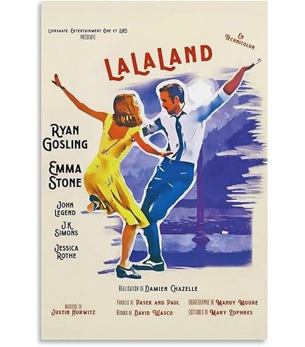Amazon.co.jp: 映画 ラ・ラ・ランド ポスター 42x30cm La La