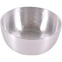 Amazon｜中尾アルミ製作所 ヤットコ鍋(目盛付) 18cm アルミ 1.8L 1個