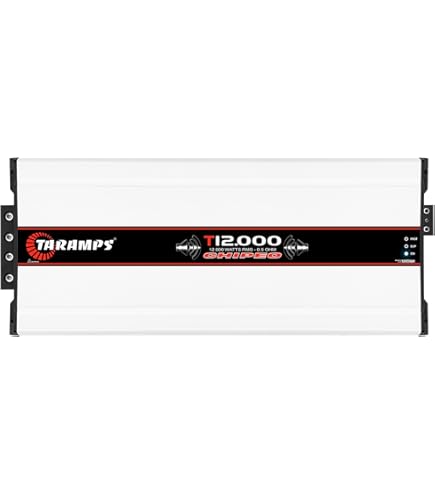 Amazon.co.jp: TARAMPS 3000W 4 OHM トリオカー アンプ : 車＆バイク