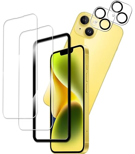 Amazon | 対応 iPhone 14 ガラスフィルム 【ガイド枠付き】2*強化