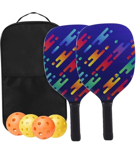 ピックルボール　パドルラケット新品未使用 Amazon | M METERXITY 4セット ピックルボールパドル 初心者と