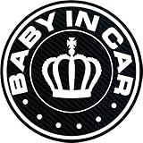 BABY IN CARマグネット（ホワイト）