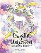 Crystal Unicorn Tarot Coloring Book