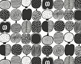 マリメッコ(marimekko) 壁紙 17937 コンポッティ KOMPOTTI ブラック 幅53cm Marimekko4 (限定シリーズ)