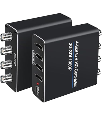 Amazon | AVMATRIX SD2080 2x8 SDI/HDMIスプリッター/コンバーター