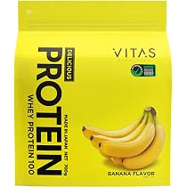 Amazon | VITAS (バイタス) ホエイプロテイン100 バナナ風味 WPC 