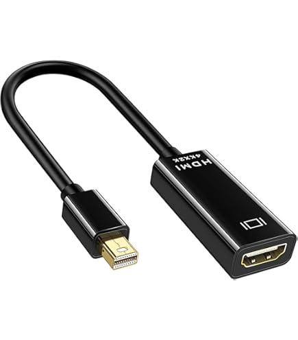 HDMI miniDP 変換ケーブル Mini DisplayPort-HDMI変換ケーブル 2m 4K/60Hz対応 アクティブ