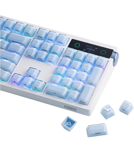 Amazon | Akko サクラゼリープリンキーキャップセット 108キー OEM