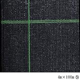 キンボシ kinboshi 強力防草シート(ブラック) 4m×100m巻 7216