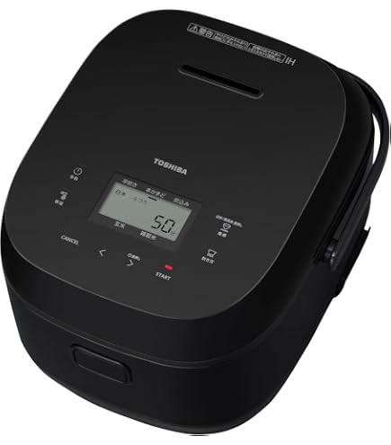 Amazon | TOSHIBA 真空圧力IHジャー炊飯器 炎匠炊き(5.5合炊き) グラン 