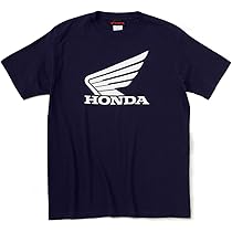 Amazon | HONDA ( ホンダ ) Tシャツ ウイングTシャツ ネイビー L