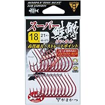 Amazon | がまかつ(Gamakatsu) スーパー鮭鱒(けいそん) 18号