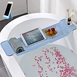 Amazon Icey バスタブトレー バスタブラック 浴室用ラック バステーブル バスラック 伸縮式 ズレ防止 大容量 水切り お風呂用品 バス用品 ホーム キッチン オンライン通販