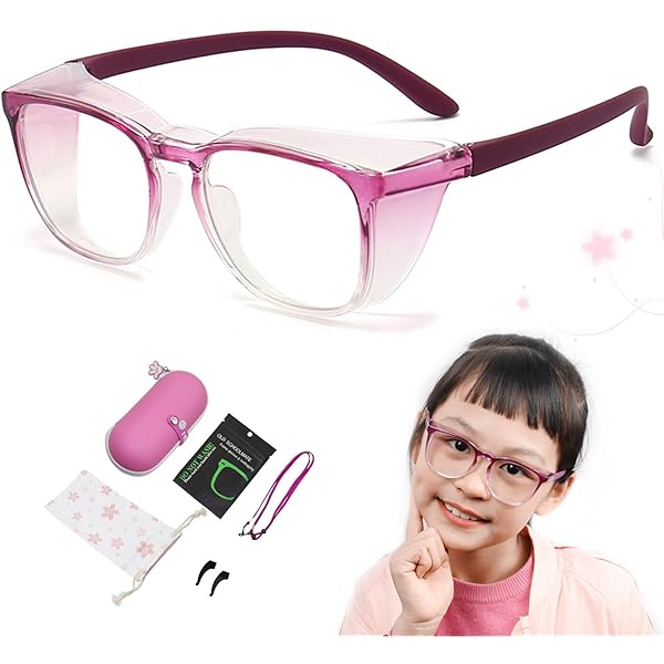 Amazon.co.jp: [GOKEI] 花粉防止メガネ 花粉症 メガネ 子供用 3-14歳