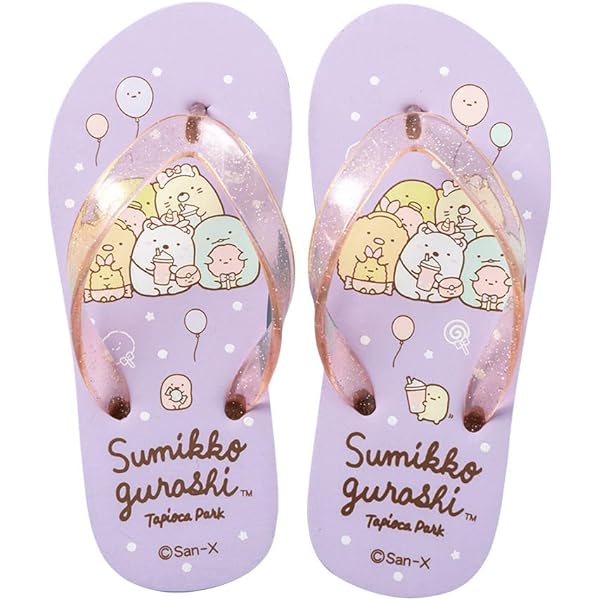 Amazon.co.jp: すみっコぐらし すみっこぐらし ビーチサンダル