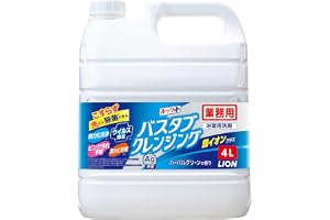 (Commercial Use, Large Capacity) Look Bathtub Cleansing, Silver Ion Plus, 1.06 gal (4 L), No Scrubbing, Bathroom Cleaner, Bath Cleaner, Cleaning, Mold, Bath Cleaning