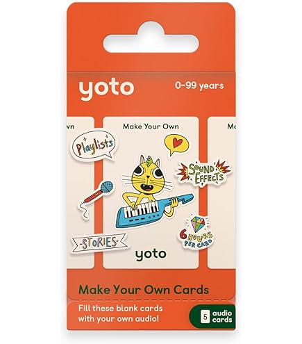 Yoto Mini 本体＆Make Your Ownカード／オーディオプレーヤー Amazon.co.jp: Yoto Mini (edizione 2024) + Crea la tua carta
