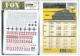 barchetta 1/35 GERMAN 503rd H. TANK Btn. #1 1942-43【FOX MODELS D035003】