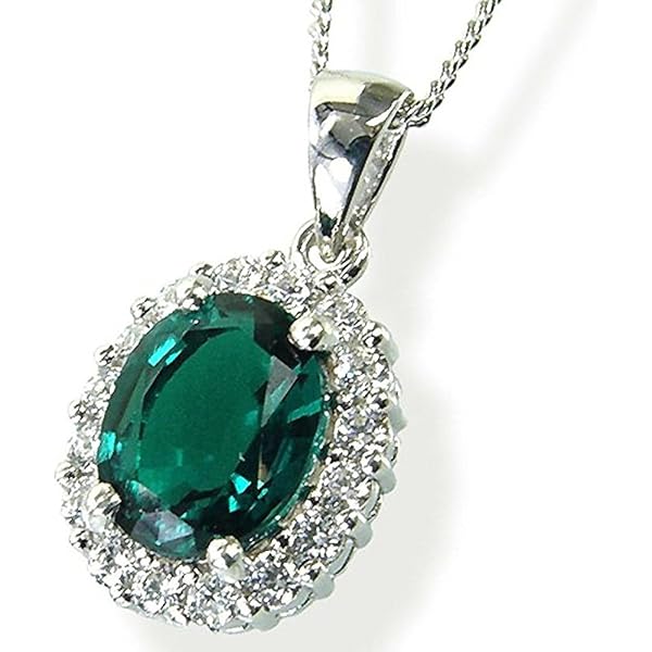 Amazon | Pt900 1.09ct エメラルド ネックレス ペンダント