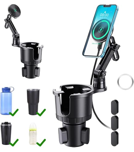 Amazon | ペルシード(Pellucid) 車内用品 スマホホルダー 自動開閉
