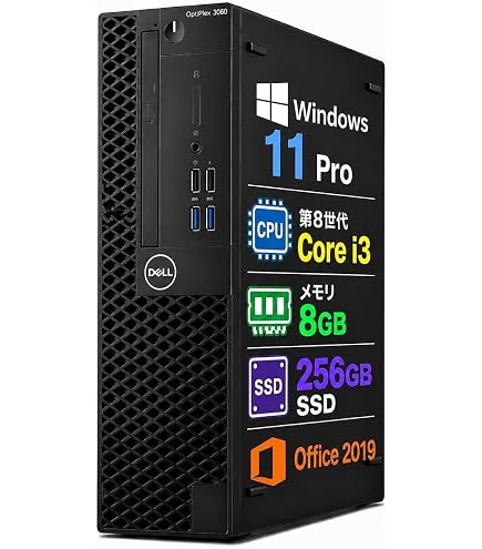 Amazon.co.jp: 【整備済み品】 DELL デル OPTIPLEX 3060 MICRO
