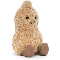 Amazon.co.jp: Jellycat Amuseables ピーナッツぬいぐるみ 6