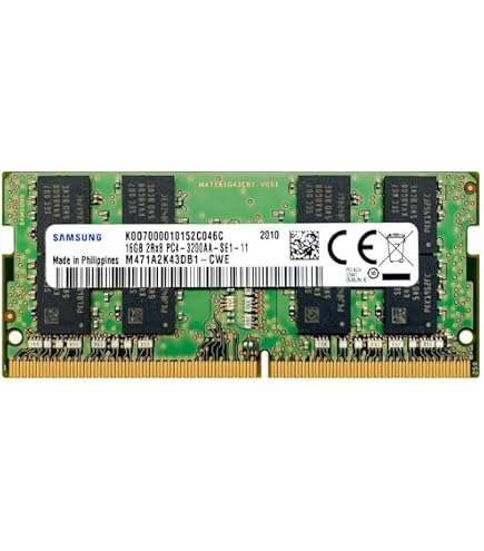 Kingston 3200MHz DDR4 Non-ECC SODIMM 1Rx8 Ram Memory, 16 GB
