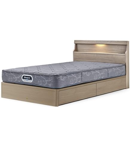 Simmons シングルベッドフレーム マットレス付き SIMMONS シモンズ シングル ベッド マットレス ベッドフレーム 高級