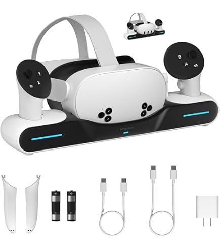 Amazon | Valve Index 用磁気充電ドック | MYTK | VRゴーグル