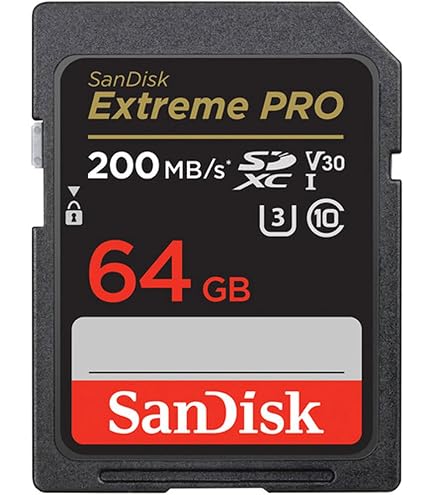 Amazon | SanDisk (サンディスク) 64GB Extreme PRO 200MB/s SDXC UHS