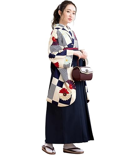 Amazon.co.jp: 吸水速乾 夏着物 カルキュロ モダンフラワーアネモネ