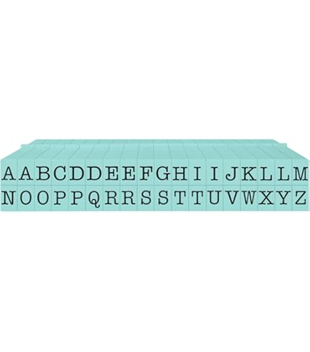 Clickable Lowercase Stamp Set By Recollections - View #8