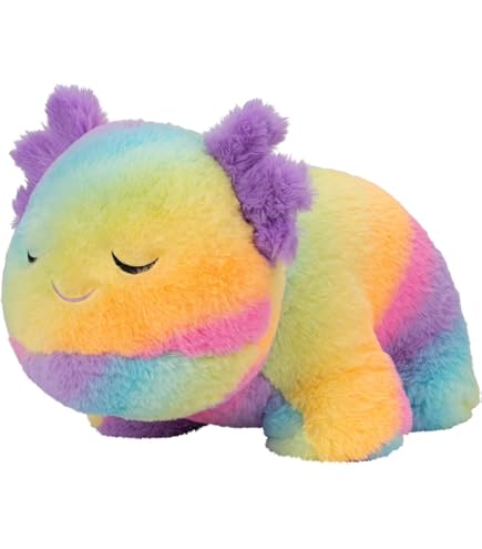 thumbnail interactive-video image 1 of TeeTurtle Reversible Axolotl Plushie - Happy Blue & Worried Light Purple Mood Plush 1 of 11