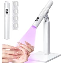 Amazon.co.jp: ネイルライト ペン型 LED & UV ジェルネイル スタンド