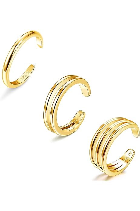 Jewellery Gold Toe Rings Amazon Gold Toe Rings Thin Gold Toe Ring