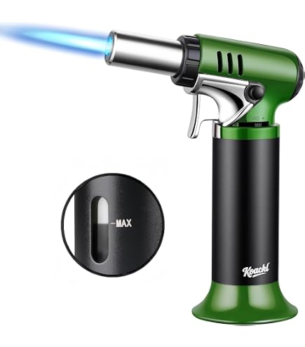Snap-on ハンディガストーチ ハイパワーTORCH400G (Green) Amazon.co.jp: Snap-On TORCH400 High Power Gas Torch : DIY, Tools
