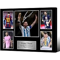 Amazon | サイン入り 12x8 ブラック サッカー クリスティアーノ