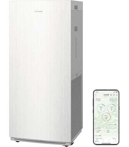 Amazon.co.jp: ダイキン UVストリーマ空気清浄機 シルバー/ホワイト