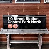 NEW YORK サブウェイサイン（L） 「Central Park」 SW-4-L ／ニューヨークの地下鉄看板／ストリートサイン／アメリカン雑貨／