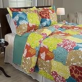 Lavish Home 2 Piece Regan Quilt Set, Twin