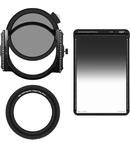 Amazon | H&Y NDフィルター 角型 100mm幅 バランサーGND16 最大4段分減