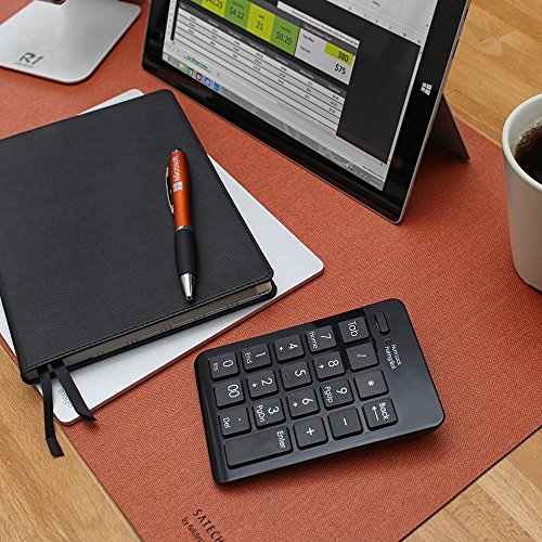 numeric keypad wireless Bluetooth 20 key Windows, Mac, Surface Pro