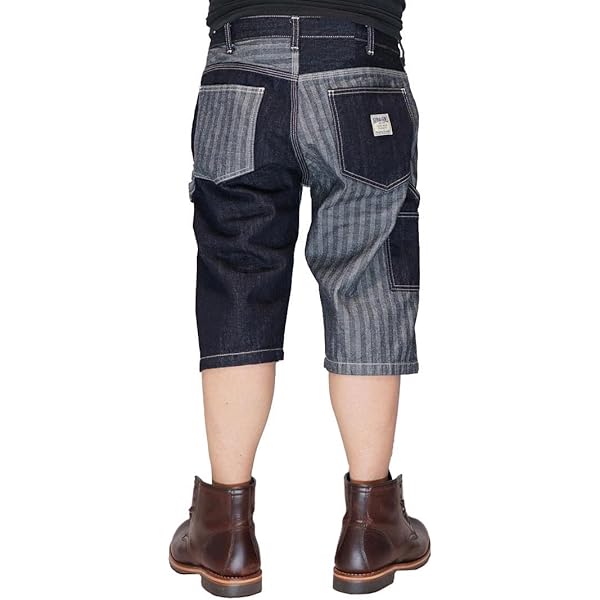 Amazon | [児島ジーンズ] ショートパンツ ハーフパンツ モンキー