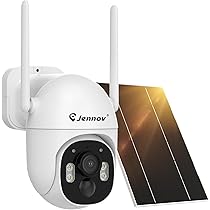 Amazon.co.jp: Jennov 防犯カメラ 屋外 ソーラー 400万画素 単品利用可
