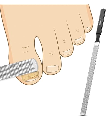 Amazon.co.jp: ZIZZON ステンレス製爪やすり4つ 側面7インチ 長さ